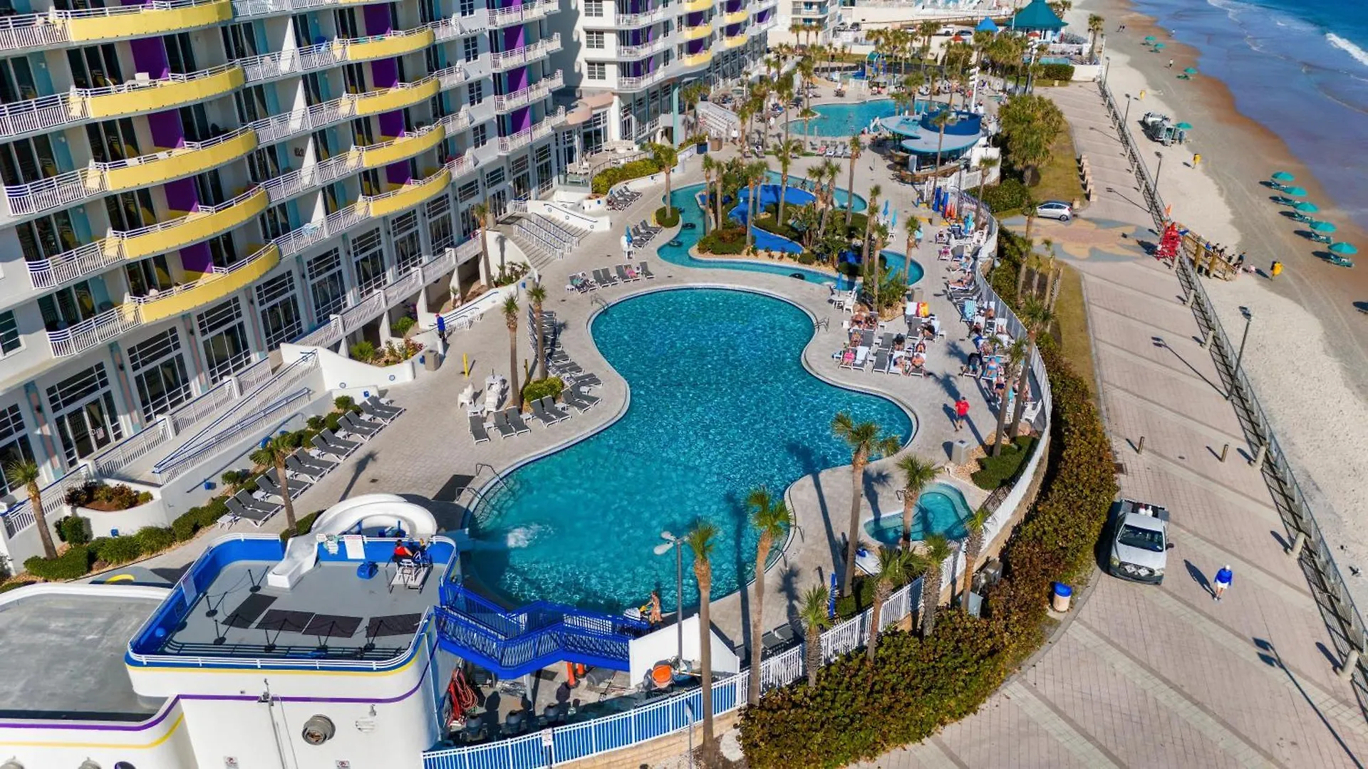 Holiday home Luxurious Oceanfront Haven, Newly Remodeled 1Br With All-New Furnishings At The Wyndham Ocean Walk Daytona Beach